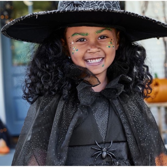 Glow-in-the-Dark Witch Halloween Costume - Picture 1 of 12